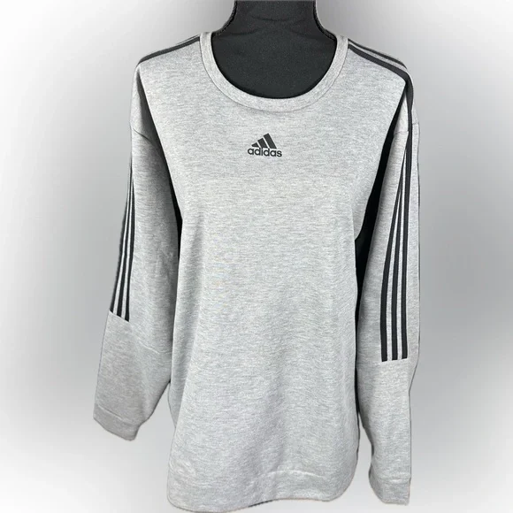 Adidas Essentials Fleece 3-Stripes men's sweatshirt size XL - Picture 6 of 6